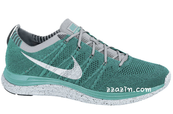 Nike Flyknit One Teal White