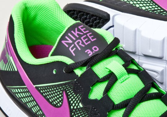 Nike Free Trainer 3.0 – Black – Green – Purple