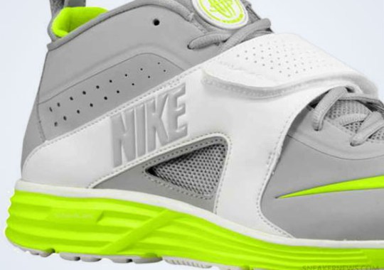 Nike Huarache Turf LAX – Grey – Volt