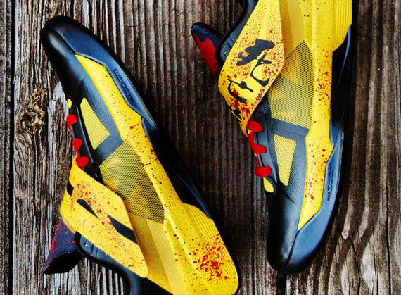 Nike Zoom KD IV "Game of Death" Customs by GourmetKickz