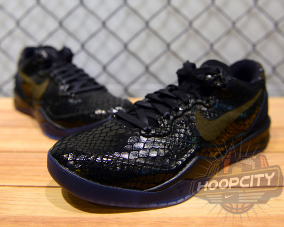 Nike Kobe 8 EXT - Black - Metallic Silver - SneakerNews.com