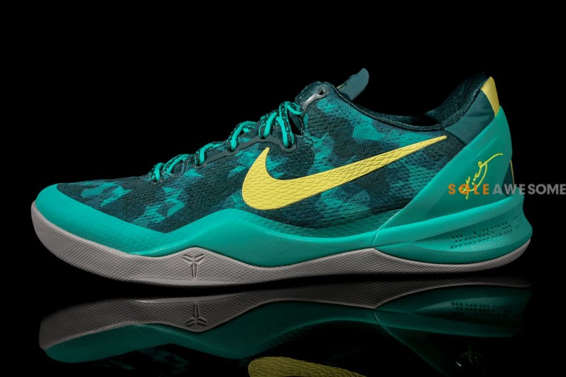Nike Kobe 8 Green Camo 009