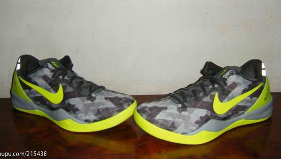 Nike Kobe 8 Grey Volt 01