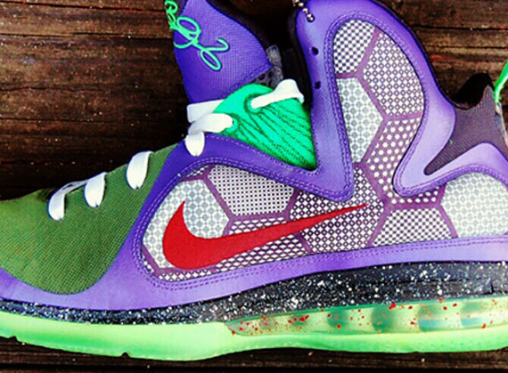 Nike Lebron 9 Jokerman Custom