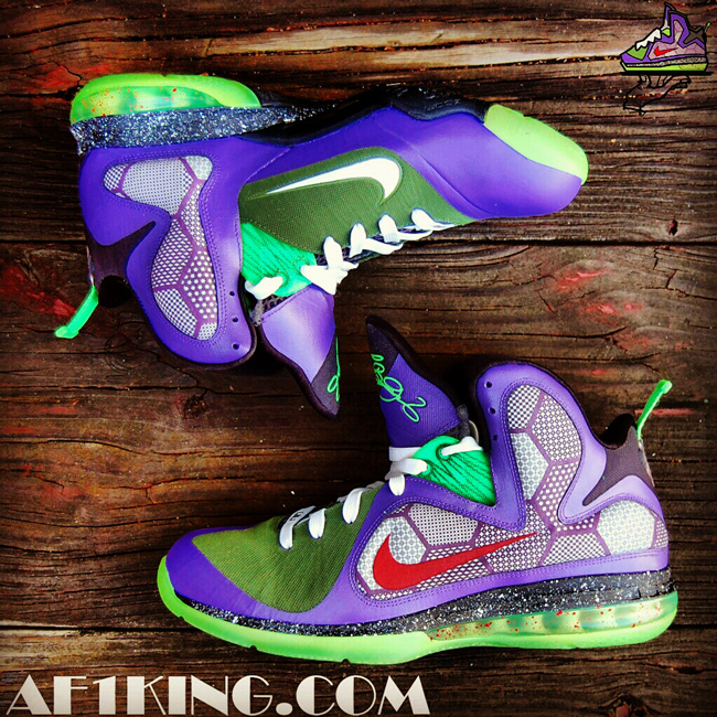 nike-lebron-9-jokerman-custsom-gourmet-kickz-06 Nike Lebron 9 Jokerman Custsom Gourmet Kickz 06