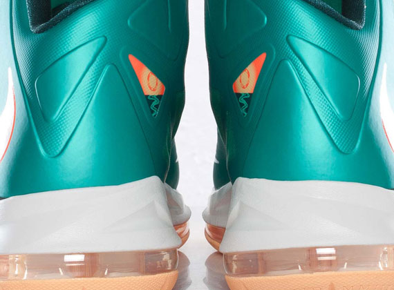 Nike Lebron 10 'Miami Dolphins' (Basketball) 541100-302 US 10½