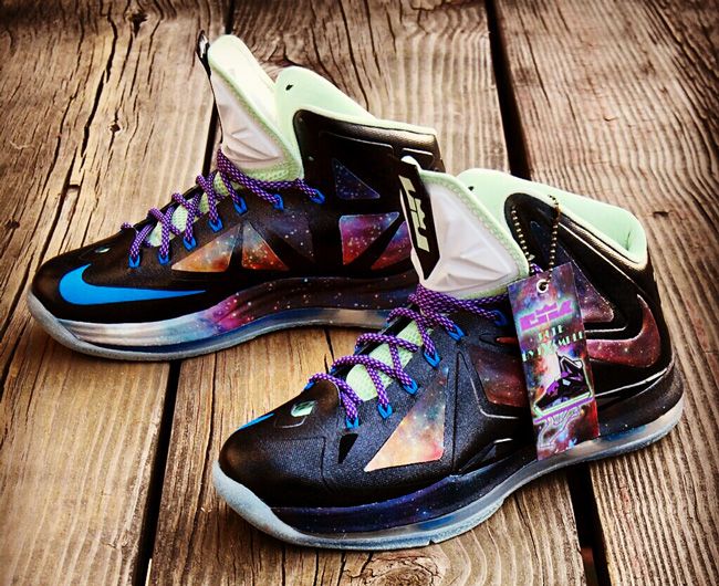 Nike Lebron X King Of Galaxy Customs 02