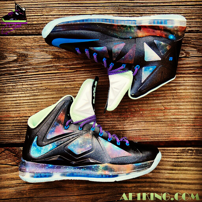 Nike Lebron X King Of Galaxy Customs 05