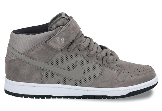 Nike sb dunk shop mid homme gris