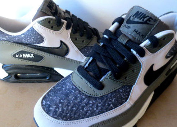 Nike air max hotsell black and white speckled