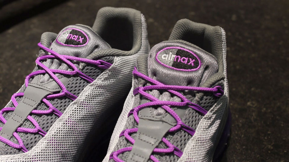 Nike Wmns Air Max 95 Dynamic Flywire Grey Purple 3