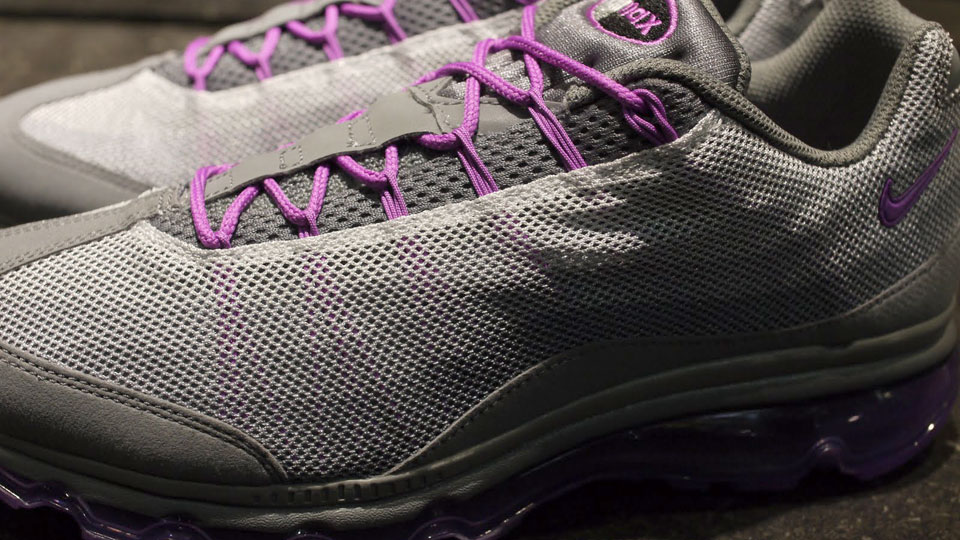 Nike Wmns Air Max 95 Dynamic Flywire Grey Purple 5