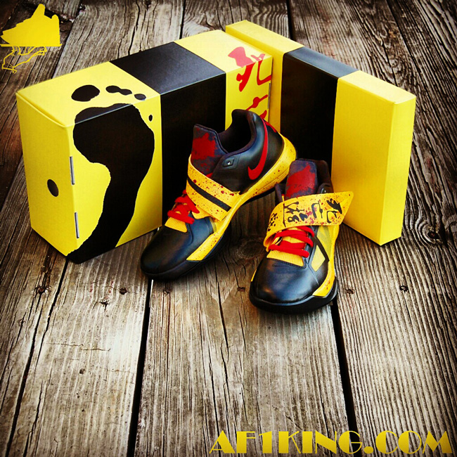 Nike Zoom Kd Iv Game Of Death Customs 05