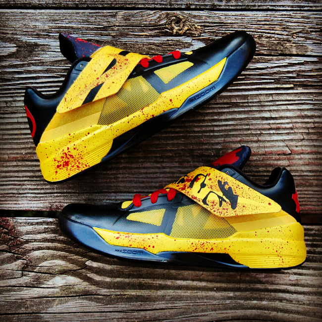 Nike Zoom Kd Iv Game Of Death Customs 08