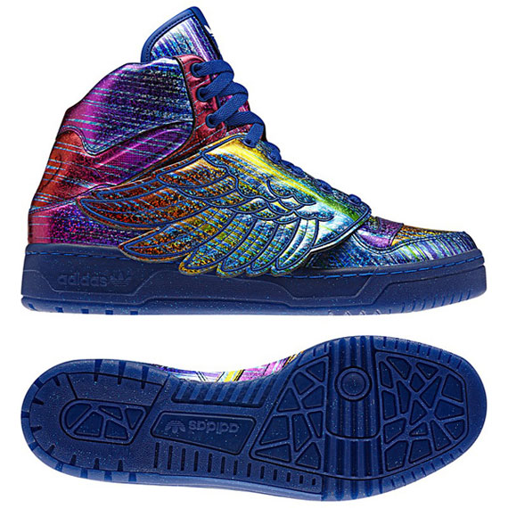 Rainbow Hologram Jeremy Scott X Adidas Originals Js Wings 2