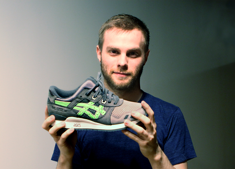 Super green store asics