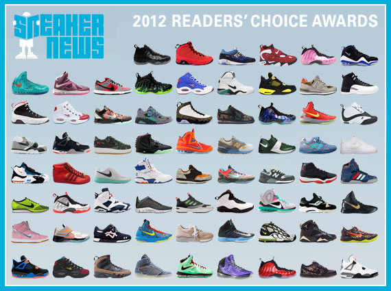 Sneaker News 2012 Readers Choice Awards