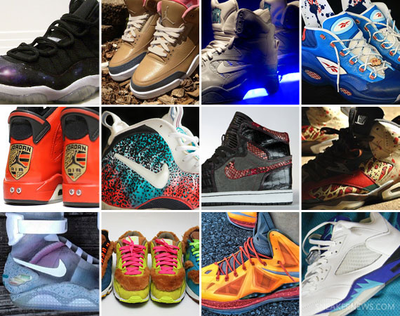 Sneaker News Presents: The Year in Customs 2012