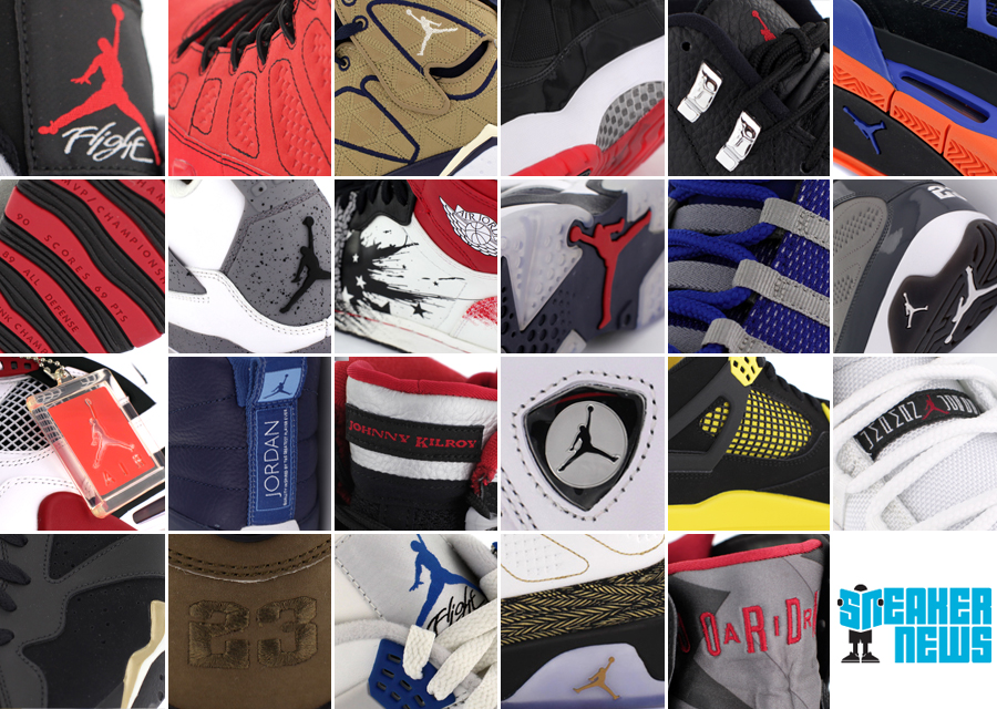 jordan sneakers from 1 to 23