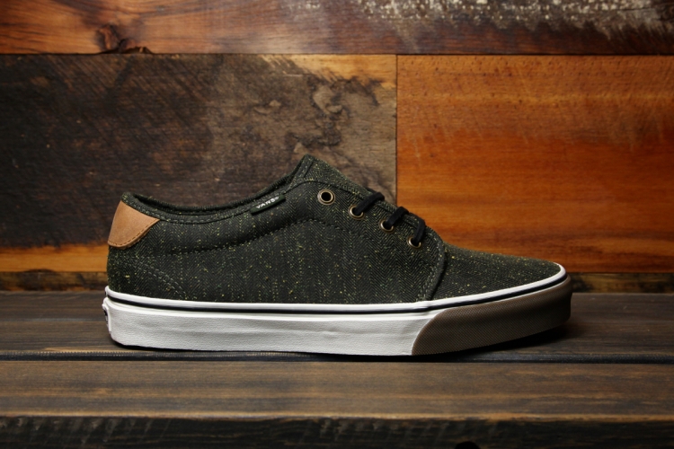 Vans California 159 Tweed Forest Night 1