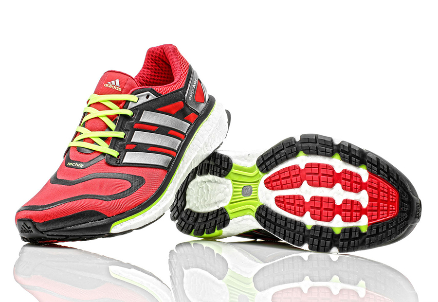 Adidas Energy Boost Vivid Red Neon Iron 1