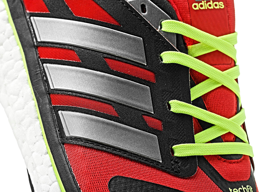 Adidas Energy Boost Vivid Red Neon Iron 4