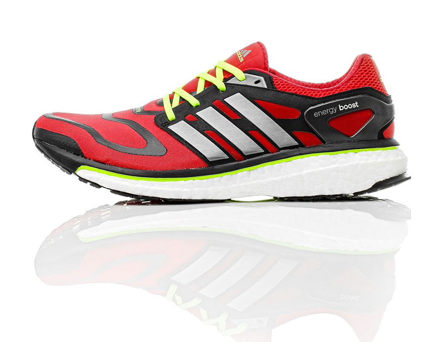Adidas Energy Boost Vivid Red Neon Iron 6
