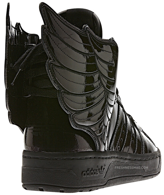 Adidas Originals Jeremy Scott Js Wings 2 0 Black Patent 6