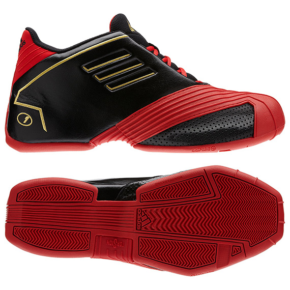 Adidas Tmac 1 Black Light Scarlet 1