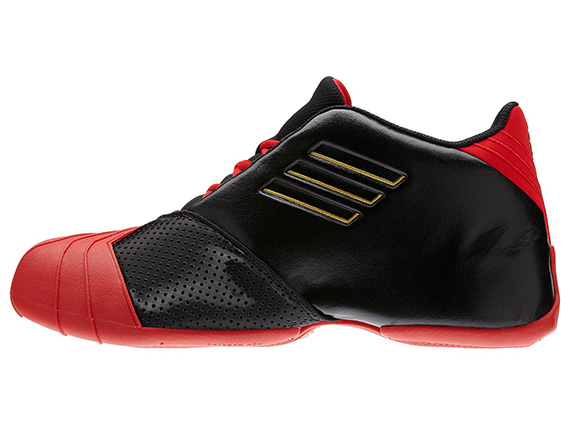 Adidas Tmac 1 Black Light Scarlet 3