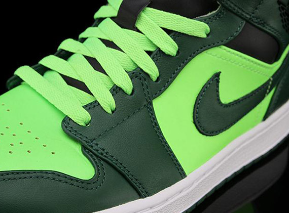 Air Jordan 1 Mid Gorge Green Electric Green Available