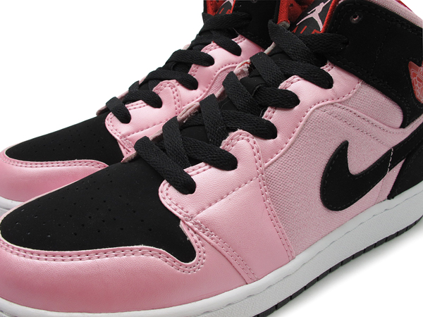 Air Jordan 1 Mid Gs Ion Pink 3