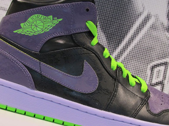 Jordan 1 night vision hot sale joker