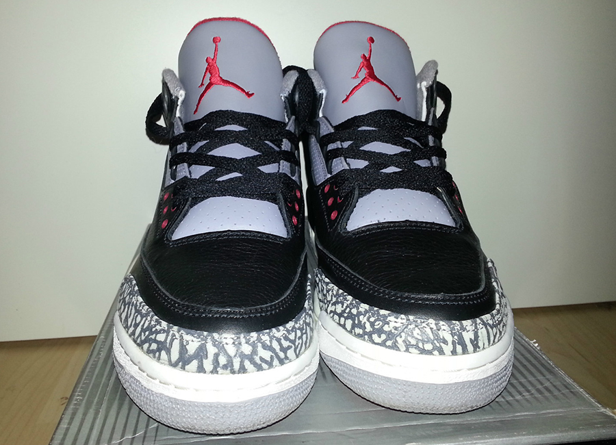 Air Jordan Iii 2001 Black Cement Nike Air 3