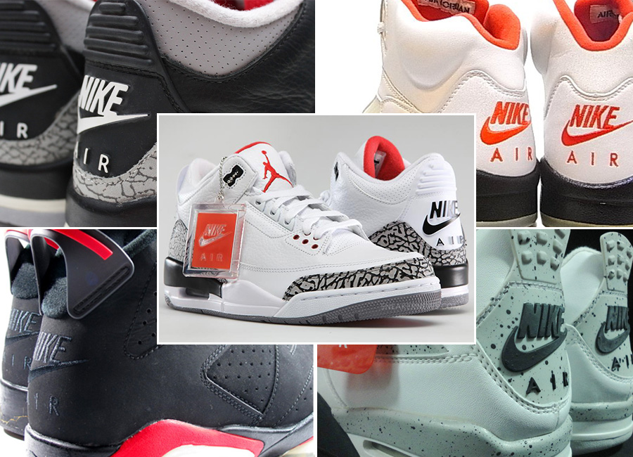 golpear tornillo Tectónico History of Air Jordan Retros with "Nike Air" Branding - SneakerNews.com