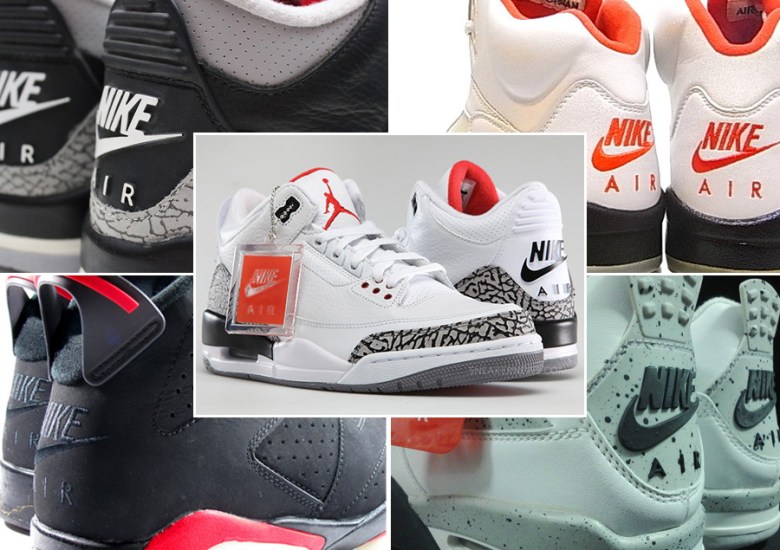 History of Air Jordan Retros Air" Branding - SneakerNews.com