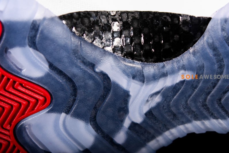 Air Jordan Xi Low White Black Red 021