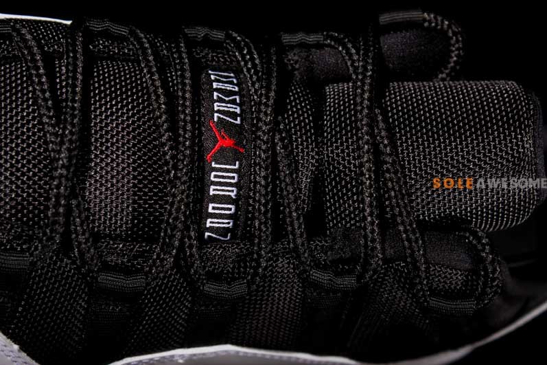 Air Jordan Xi Low White Black Red 12