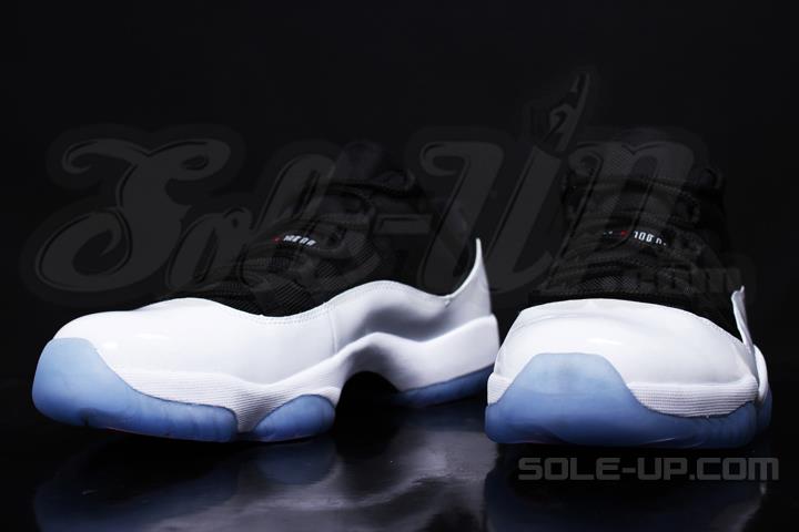 air-jordan-xi-low-white-black-red-ice-outsole-05 Air Jordan Xi Low White Black Red Ice Outsole 05
