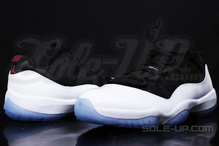 air-jordan-xi-low-white-black-red-ice-outsole-06 Air Jordan Xi Low White Black Red Ice Outsole 06