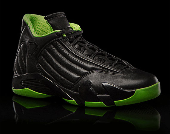 Air Jordan XIV "Black/Neon Green" Collection