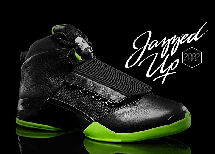 Air Jordan Xvii Black Neon Green Collection