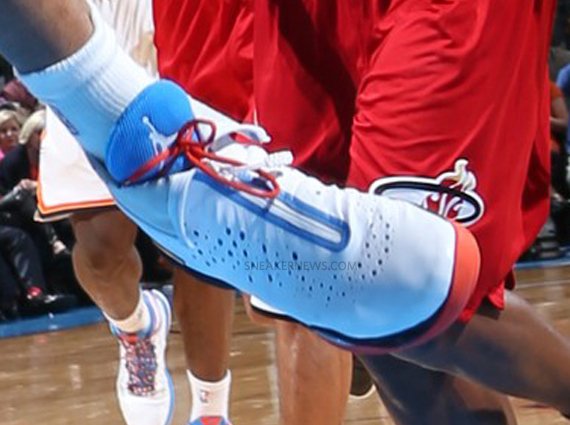 NBA Feet: Russell Westbrook – Air Jordan XX8 “OKC” PE