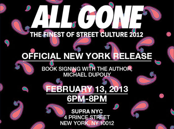 ALL GONE 2012 - Book Release Event