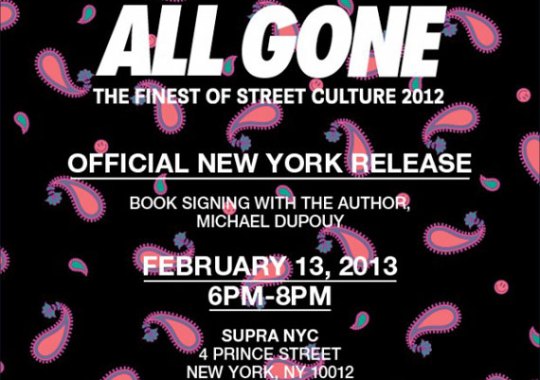 ALL GONE 2012 – Book Release Event
