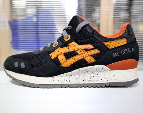 asics gel lyte iii black yellow