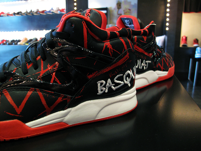 Basquiat Белые кроссовки Reebok Court Double Mix Court Victory Pump 04