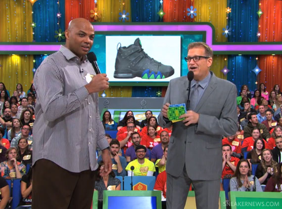 Charles Barkley Guesses the Cost of his Nike Shoe on "The Price is Right"