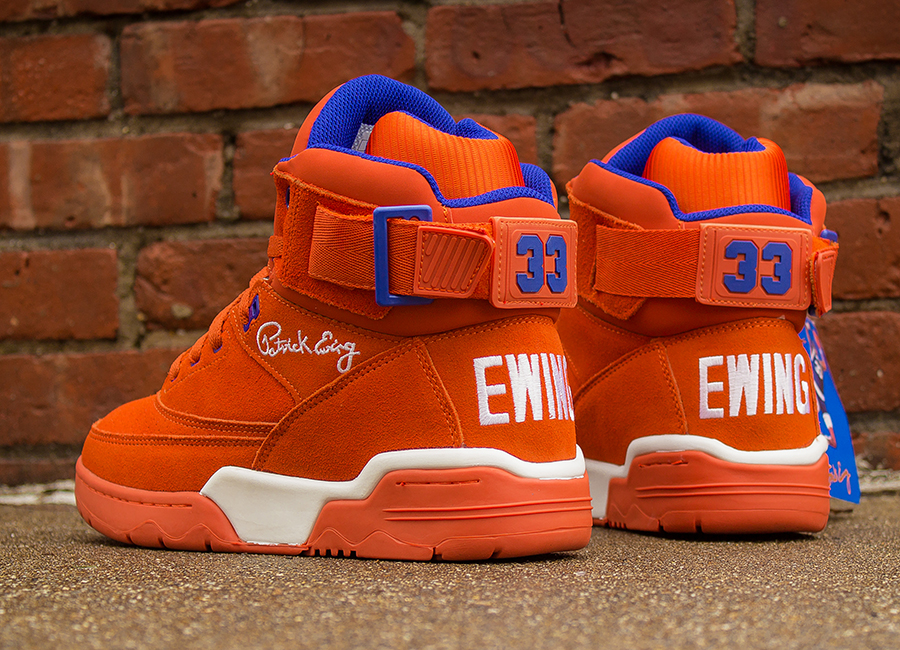 Ewing 33 Hi Orange Suede Packer