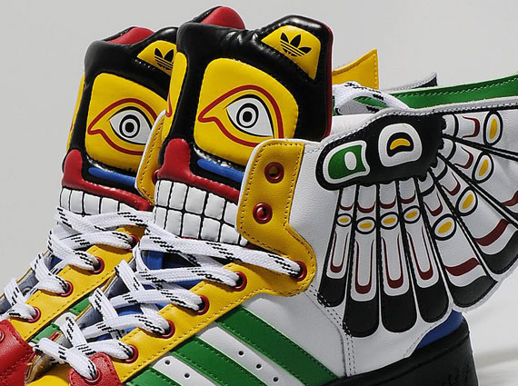 donde quiera Uluru Amasar Jeremy Scott x adidas Originals JS Totem - SneakerNews.com